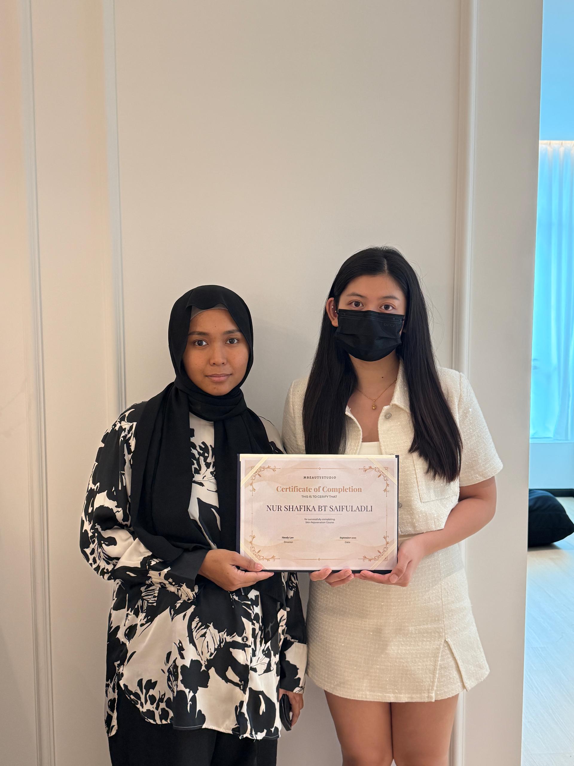 Mbeauty Studio graduate