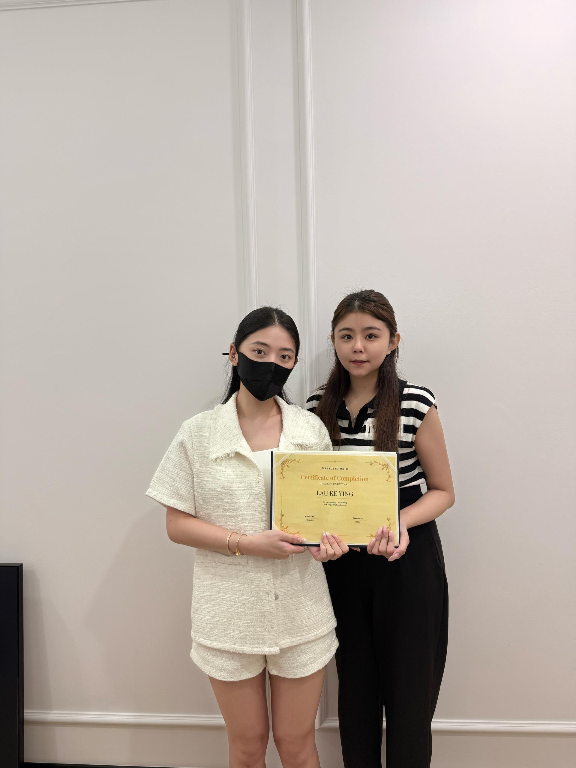 Mbeauty Studio graduate