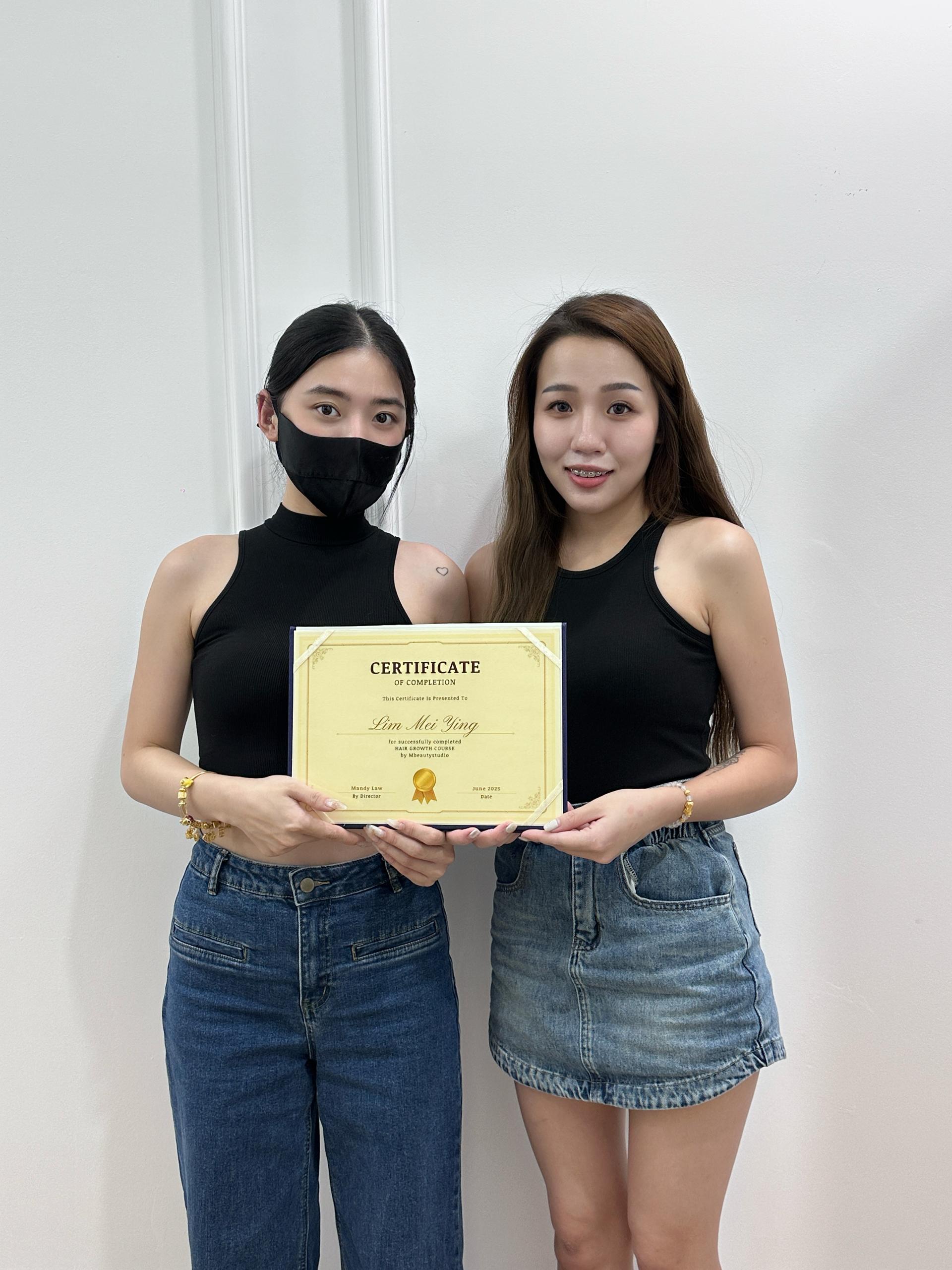 Mbeauty Studio graduate