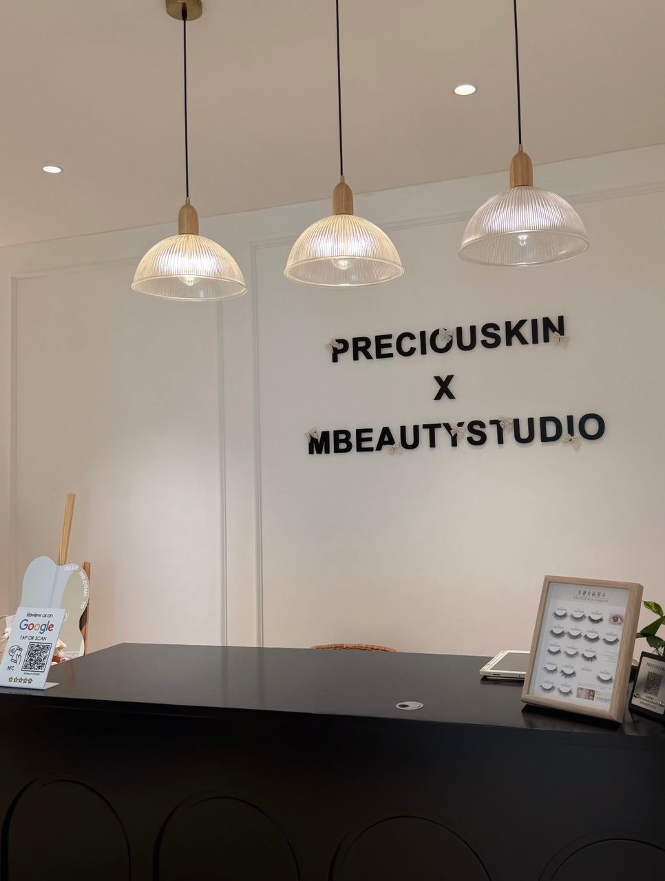 M Beauty Studio Reception